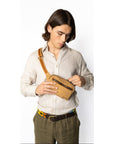 Naledi Canvas Crossbody Bag