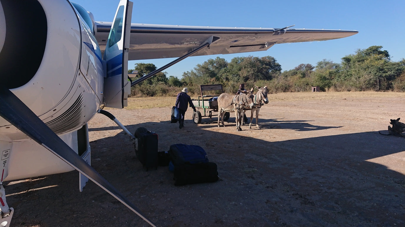 plane parked 